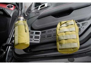 Jeep Gladiator Molle Panels - Front Door Pocket - DV8 Offroad - `18-`20